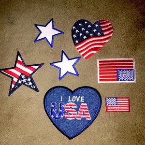 🆕 7 pcs Simplicity - Patriotic Value Pack Appliques